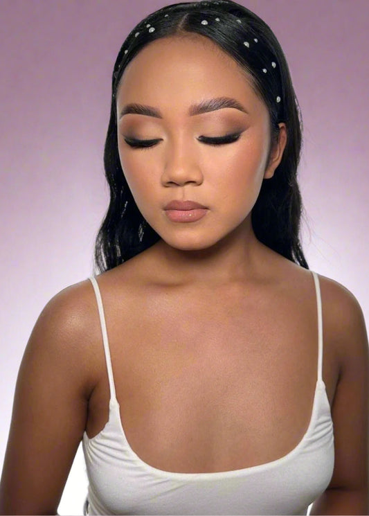 Soft Glam & Basic Hair style